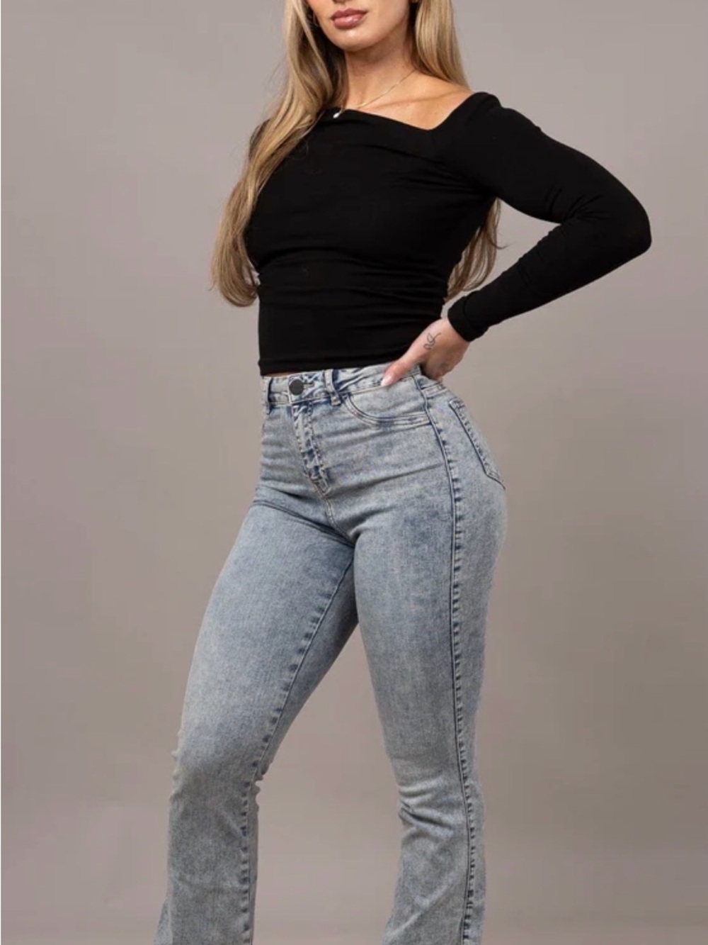 FITJeans EUC Flared Bootcut 80’s Blue Jeans XL